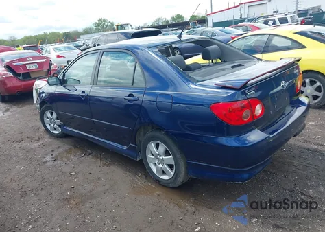 2006 Toyota Corolla S from USA, damaged, VIN 1NXBR32E06Z720260
